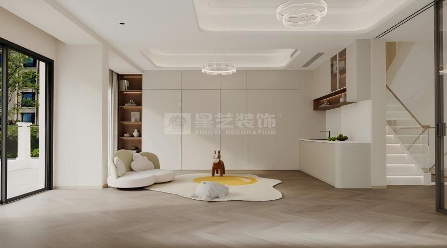 现代度假别墅设计：极简体块与自然光影的融合(图7)
