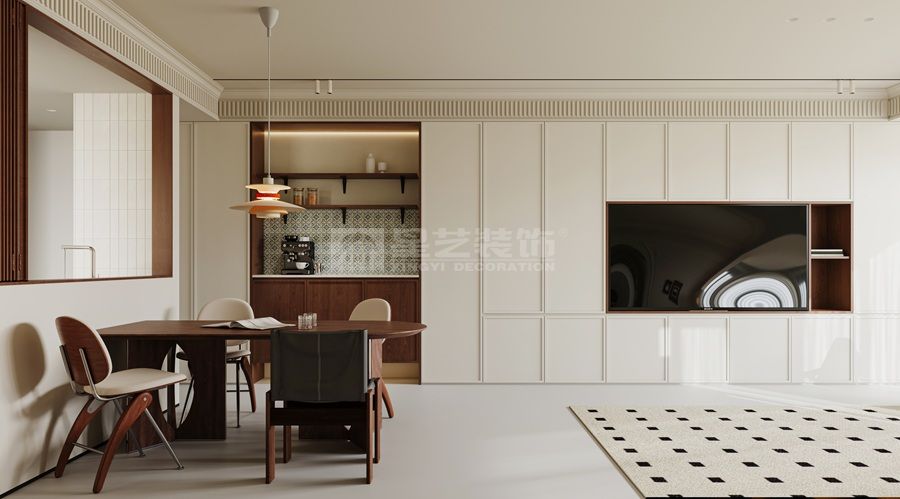法式复古设计现代融合方案诠释当代居住美学(图1)