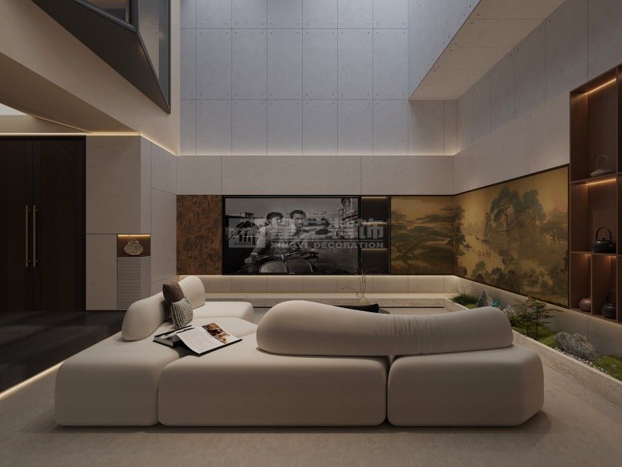 东方韵味与现代设计融合的居住空间案例展示(图1)