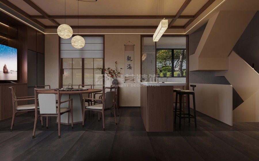 东方韵味与现代设计融合的居住空间案例展示(图9)