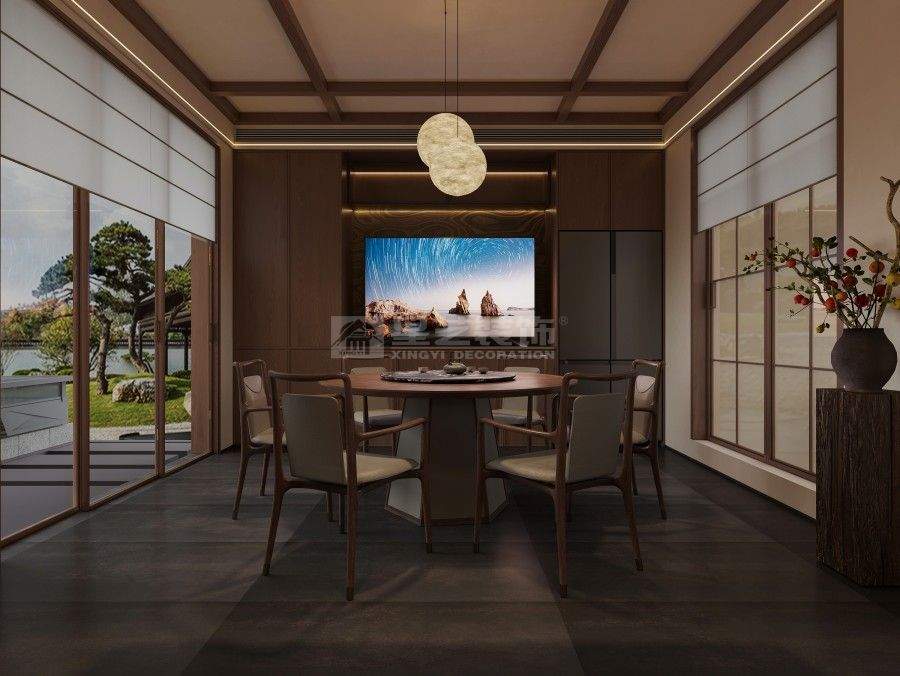东方韵味与现代设计融合的居住空间案例展示(图10)