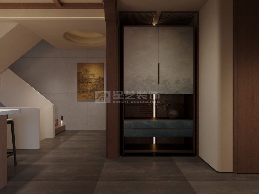 东方韵味与现代设计融合的居住空间案例展示(图19)