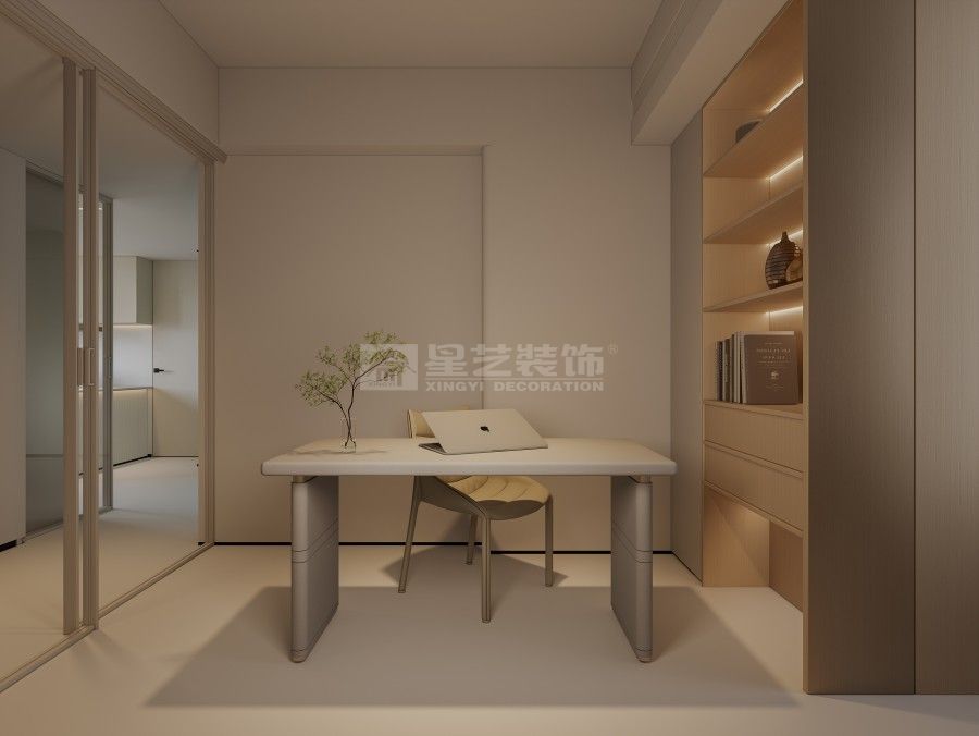 极简奶油风设计打造治愈系高颜值家居空间(图12)