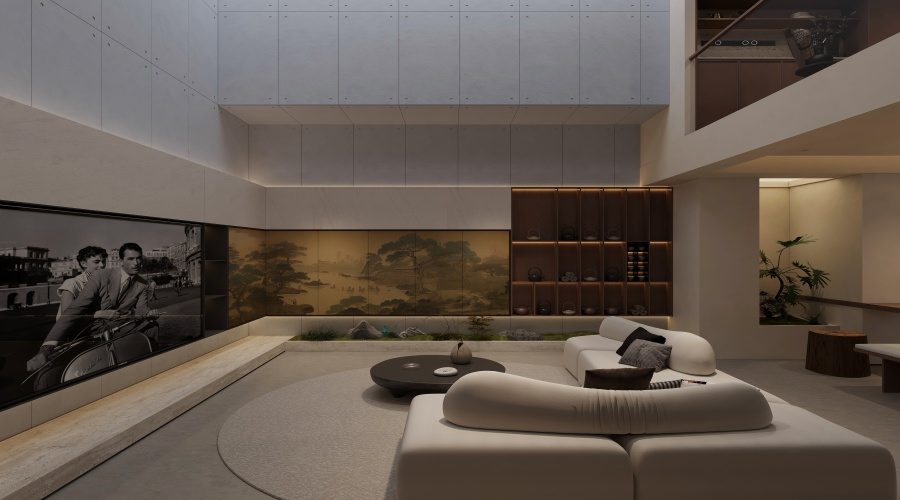 东方韵味与现代设计融合的居住空间案例展示