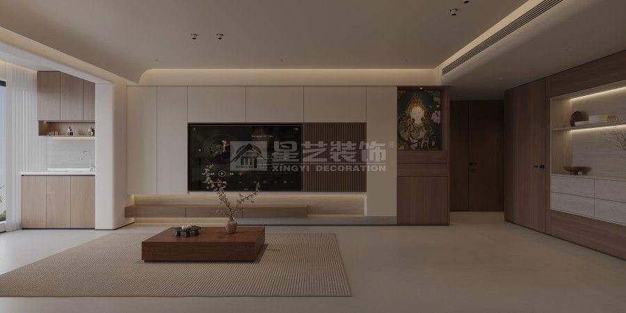 木材中古风设计：自然温暖与永恒质感的空间哲学(图1)