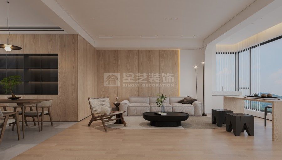 极简空间设计之道：材质光影与结构的平衡艺术(图2)