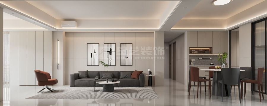现代简约风格室内设计——兼备美观与实用的理想居住空间(图2)