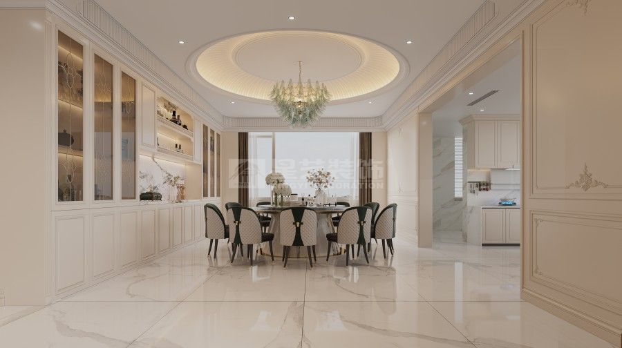 欧式法式融合自建房别墅设计新境界(图4)
