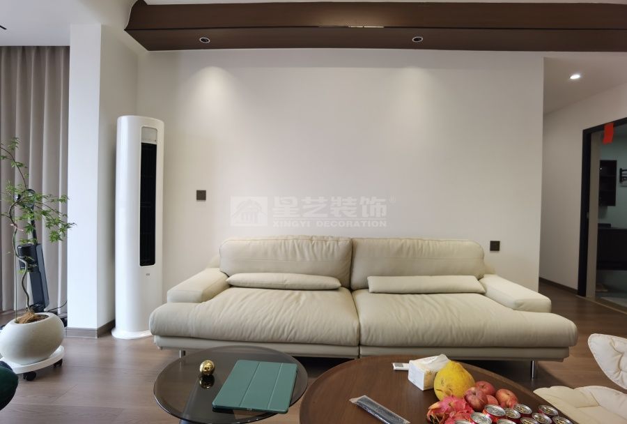 自然呼吸感 LDK一体化 �洄游空间 原木风小户型设计(图3)