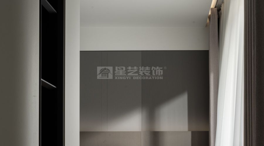玉林绿地城别墅区 380㎡ 现代黑白灰设计风格(图7)