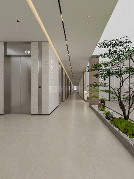现代简约办公空间设计：自然元素与功能性分区的完美融合(图9)