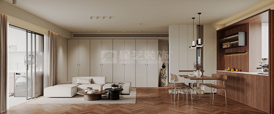 现代家居设计：质感美学与功能收纳的平衡之道(图1)