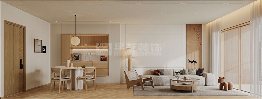 现代家居设计：减法美学传递舒适松弛居住感(图2)