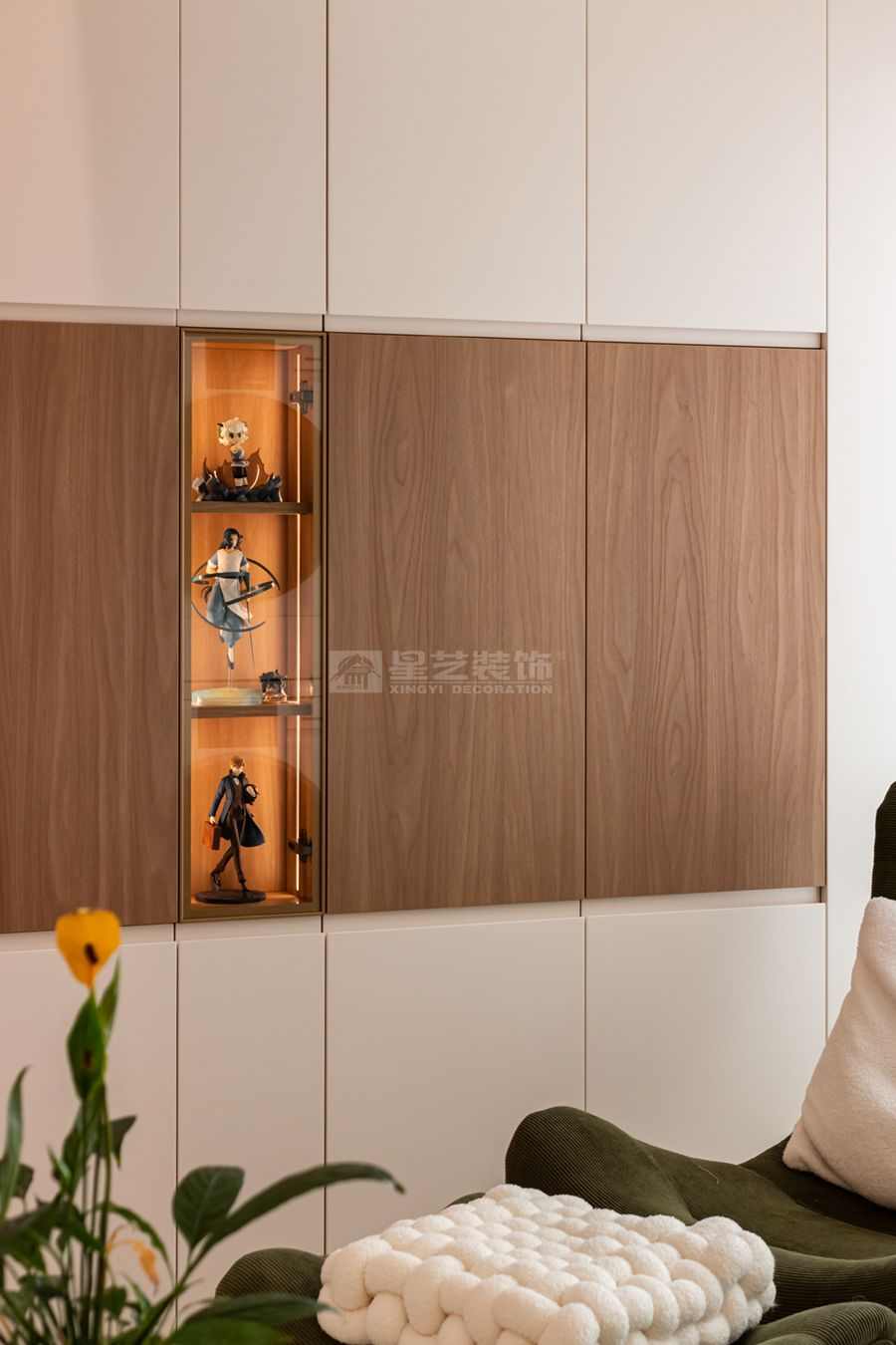 奶油原木风打造幸福收纳空间，生活更有序(图4)