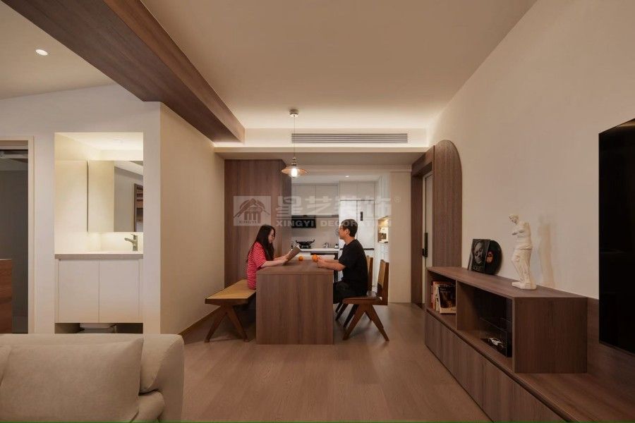 中古风居家设计，新婚夫妇的理想空间配置(图2)