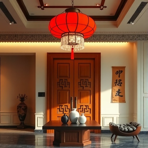 中式家居美学 | 玄关屏风收纳设计 | 多子家庭空间布局