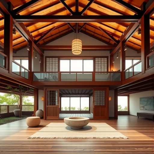 东方文化与现代设计融合的居住空间新方案
