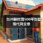350㎡现代极简别墅：治愈花园+智能生态+隐形收纳设计方案