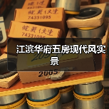江滨华府五房现代风实景(图4) 江滨华府五房现代风实景(图4)