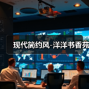 现代简约风-洋洋书香苑（图2）