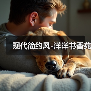 现代简约风-洋洋书香苑（图4）