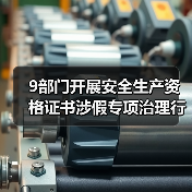 9部门开展安全生产资格证书涉假专项治理行动(图3) 9部门开展安全生产资格证书涉假专项治理行动(图3)