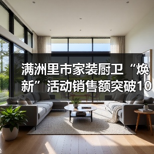 满洲里市家装厨卫“焕新”活动销售额突破1000万元(图4) 满洲里市家装厨卫“焕新”活动销售额突破1000万元(图4)