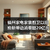 福州家电家装厨卫以旧换新带动消费超20亿元（图1）