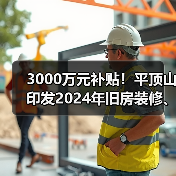 3000万元补贴!平顶山印发2024年旧房装修、厨卫等局部改造消费补贴实施细则(图1) 3000万元补贴!平顶山印发2024年旧房装修、厨卫等局部改造消费补贴实施细则(图1)