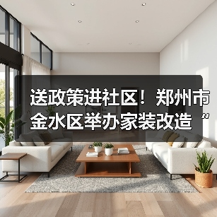 送政策进社区!郑州市金水区举办家装改造“焕新”活动(图2) 送政策进社区!郑州市金水区举办家装改造“焕新”活动(图2)