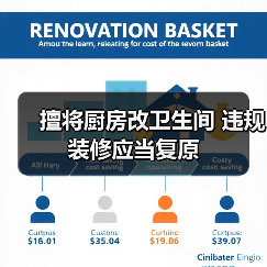 擅将厨房改卫生间 违规装修应当复原(图2) 擅将厨房改卫生间 违规装修应当复原(图2)