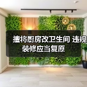 擅将厨房改卫生间 违规装修应当复原(图3) 擅将厨房改卫生间 违规装修应当复原(图3)