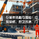 存量市场跑马圈地!旧房装修、厨卫改造、门窗换新继续冲刺(图1) 存量市场跑马圈地!旧房装修、厨卫改造、门窗换新继续冲刺(图1)