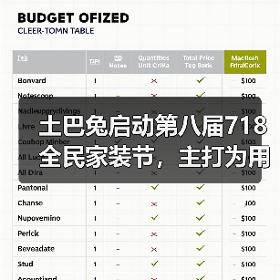 土巴兔启动第八届718全民家装节,主打为用户“省钱”(图1) 土巴兔启动第八届718全民家装节,主打为用户“省钱”(图1)