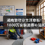 湖南装修业主注意啦!1800万家装消费补贴即将抵达(图1) 湖南装修业主注意啦!1800万家装消费补贴即将抵达(图1)