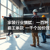 家装行业猫腻:一百种霸王条款 一千个加价理由(图2) 家装行业猫腻:一百种霸王条款 一千个加价理由(图2)