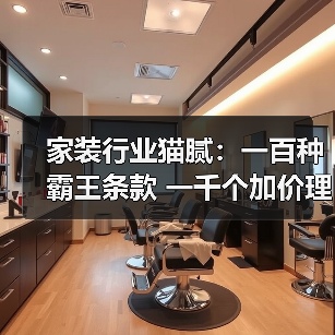家装行业猫腻:一百种霸王条款 一千个加价理由(图4) 家装行业猫腻:一百种霸王条款 一千个加价理由(图4)