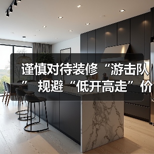 谨慎对待装修“游击队” 规避“低开高走”价格陷阱(图2) 谨慎对待装修“游击队” 规避“低开高走”价格陷阱(图2)
