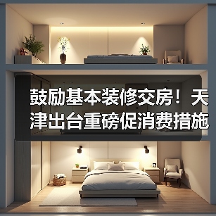 鼓励基本装修交房!天津出台重磅促消费措施(图1) 鼓励基本装修交房!天津出台重磅促消费措施(图1)