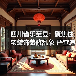 四川省乐至县:聚焦住宅装饰装修乱象 严查违法违规行为(图1) 四川省乐至县:聚焦住宅装饰装修乱象 严查违法违规行为(图1)