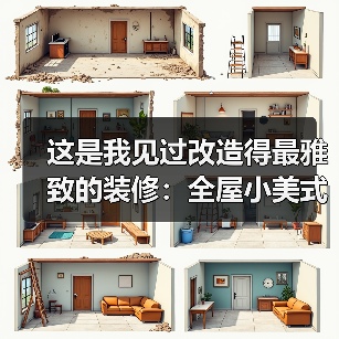 这是我见过改造得最雅致的装修:全屋小美式风格,一进门就不想出来了(图4) 这是我见过改造得最雅致的装修:全屋小美式风格,一进门就不想出来了(图4)