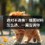 选对不选贵!墙面材料怎么选,一篇告诉你(图3) 选对不选贵!墙面材料怎么选,一篇告诉你(图3)