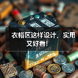 衣帽区这样设计,实用又好看!(图2) 衣帽区这样设计,实用又好看!(图2)