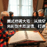 美式格调大宅:从挑空光影到木质温情,打造治愈系高级生活场(图3) 美式格调大宅:从挑空光影到木质温情,打造治愈系高级生活场(图3)