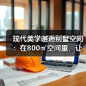 现代美学邂逅别墅空间：在800㎡空间里，让生活与设计对话（图2）