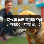 现代美学邂逅别墅空间：在800㎡空间里，让生活与设计对话（图3）
