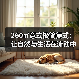 260㎡意式极简复式:让自然与生活在流动中相拥(图4) 260㎡意式极简复式:让自然与生活在流动中相拥(图4)