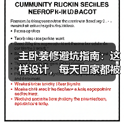 主卧装修避坑指南:这样设计,每天回家都被温柔治愈!(图3) 主卧装修避坑指南:这样设计,每天回家都被温柔治愈!(图3)