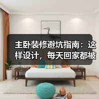 主卧装修避坑指南:这样设计,每天回家都被温柔治愈!(图1) 主卧装修避坑指南:这样设计,每天回家都被温柔治愈!(图1)