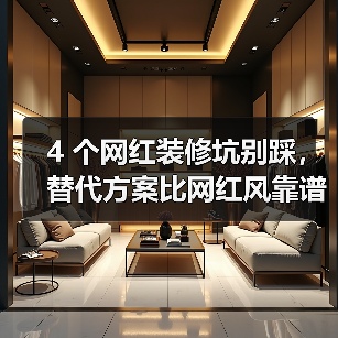 4 个网红装修坑别踩,替代方案比网红风靠谱 10 倍(图2) 4 个网红装修坑别踩,替代方案比网红风靠谱 10 倍(图2)